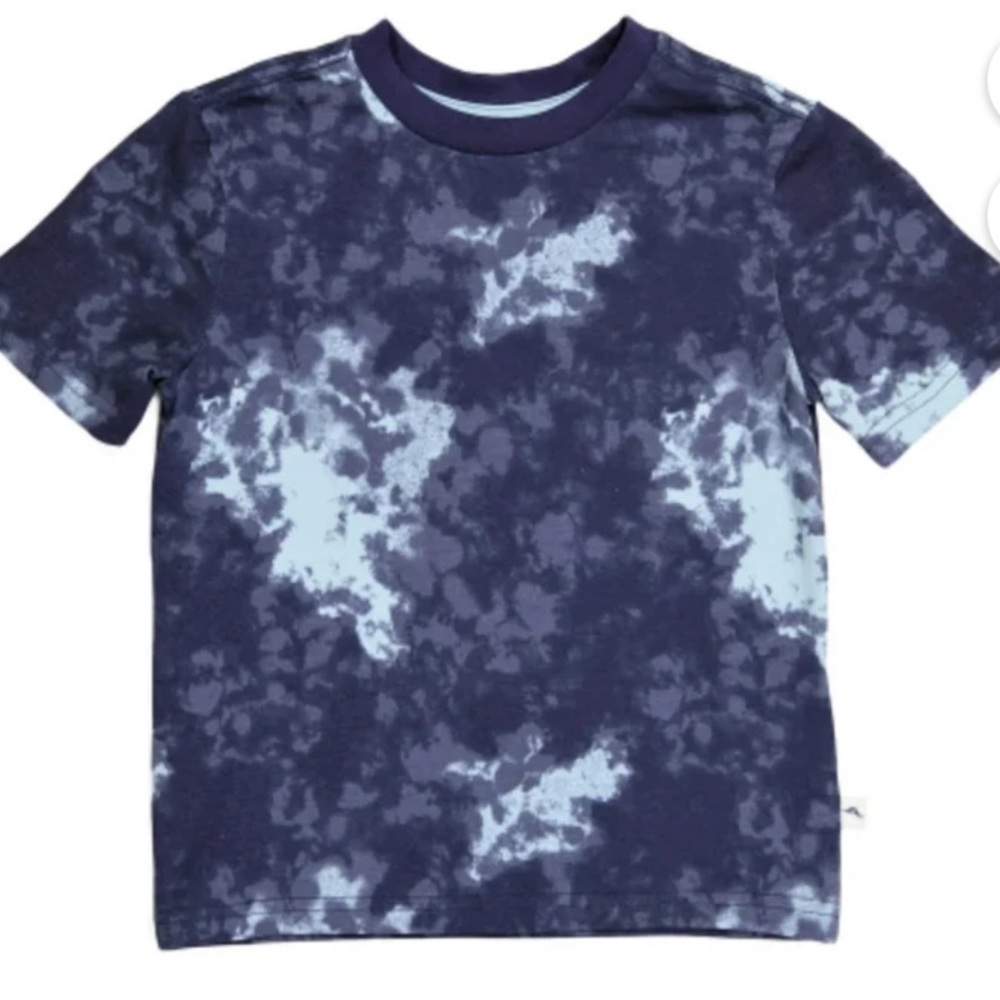 TOMMY BAHAMA Boys Crew-Neck Tie-Dye T-Shirt, Size 7/8